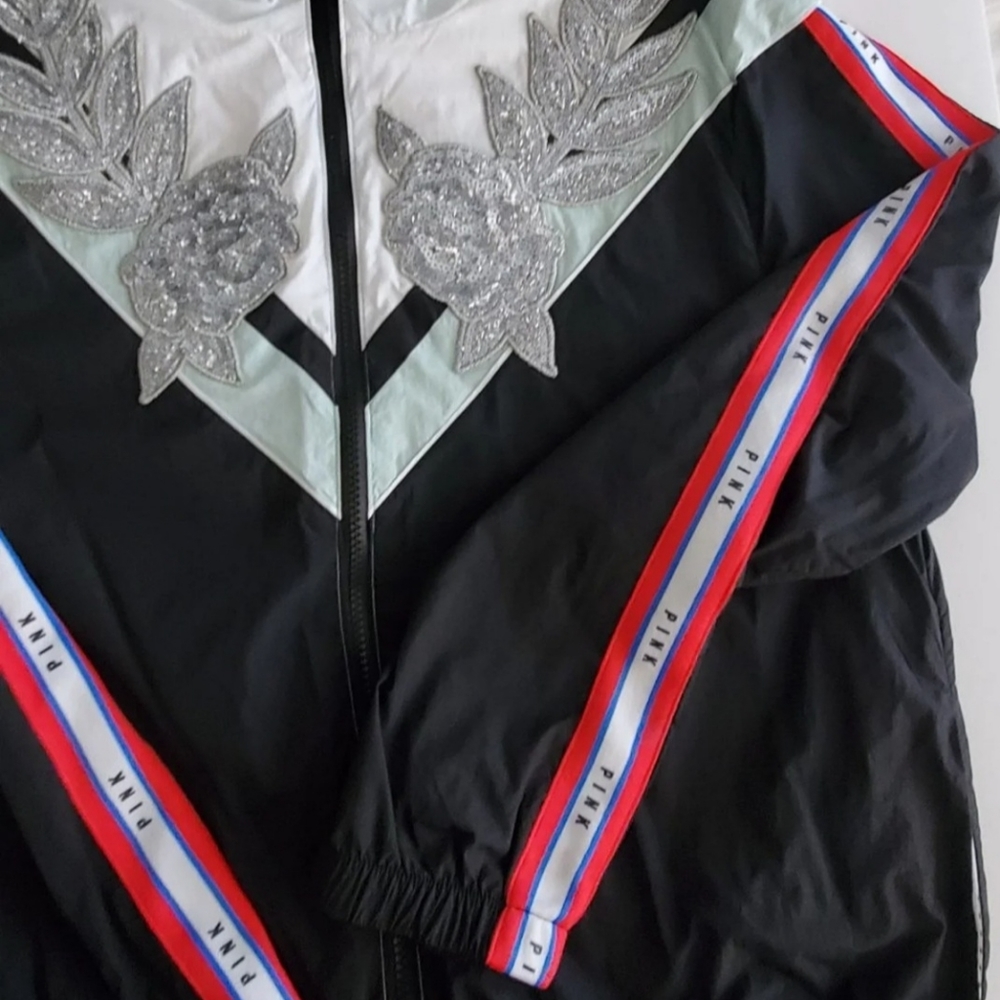 Pink Victoria's Secret Anorak Windbreaker